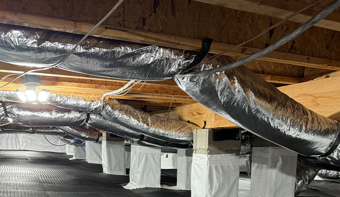 Crawlspace ventilation system Crawlspace ventilation system